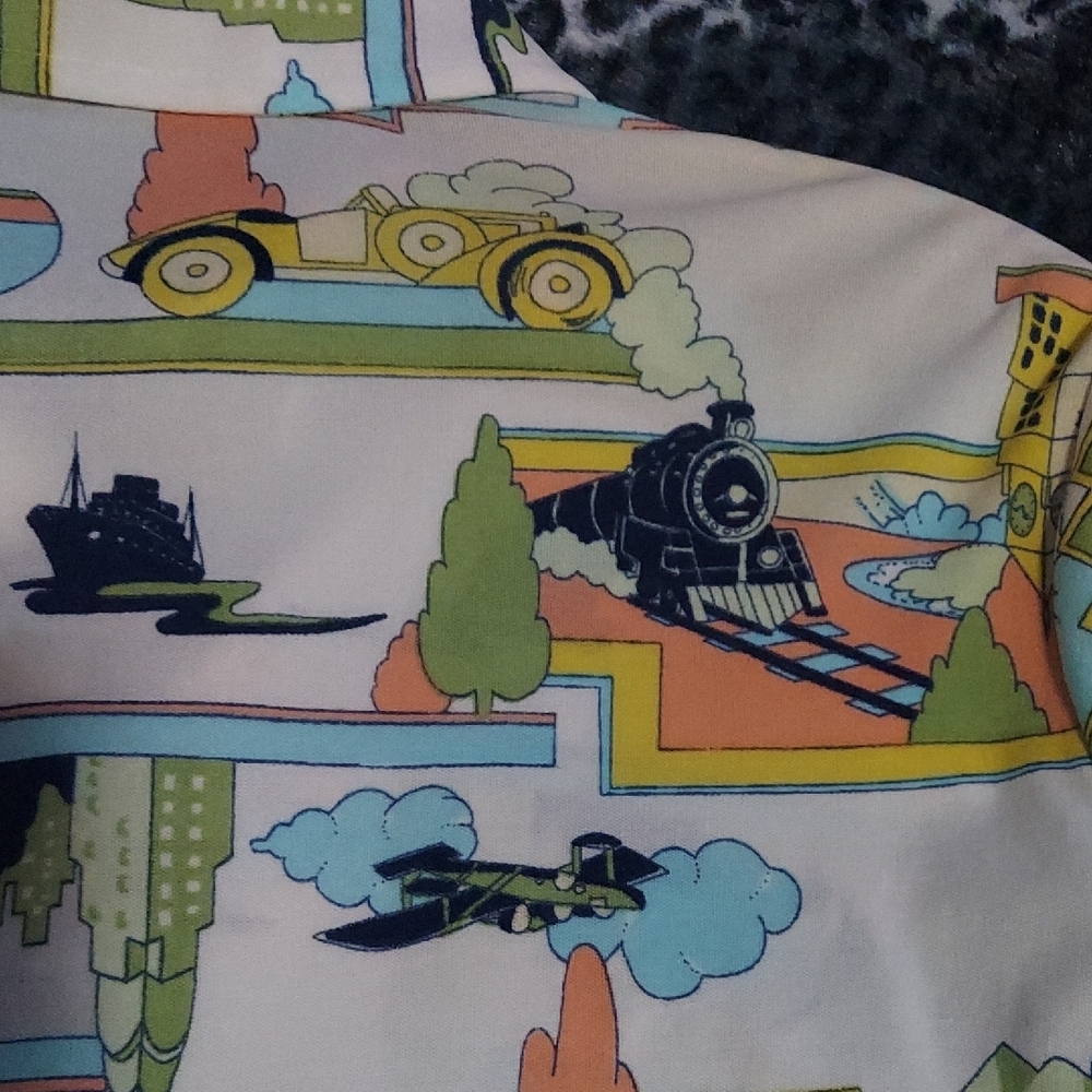 5/$10 Vintage Bobbie Brooks Multicolor Graphic Shirt - Picture 13 of 15